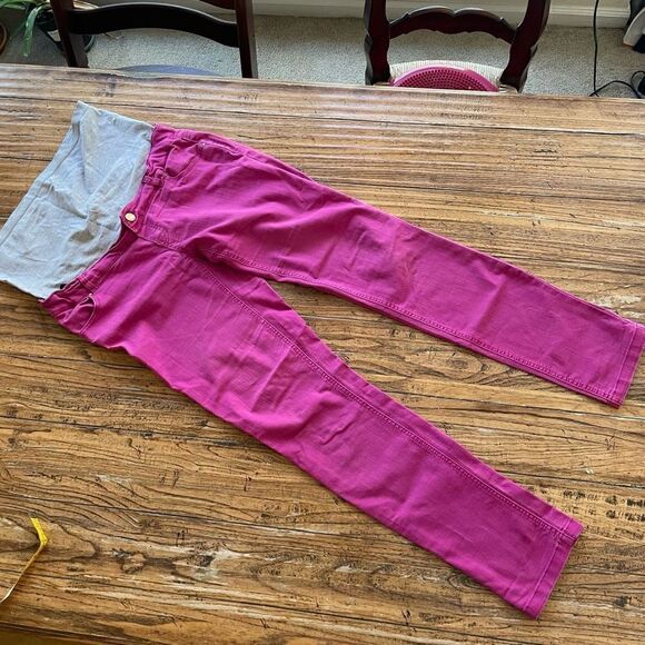 Mamalicious European Brand Maternity Denim Pants Size M - Picture 2 of 15
